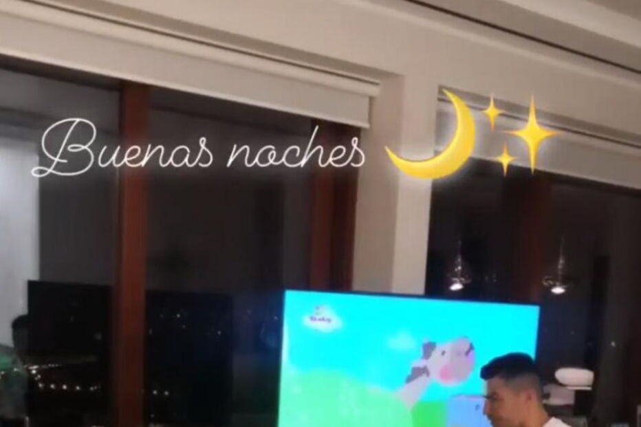 Cristiano Ronaldo e o filho Cristianinho