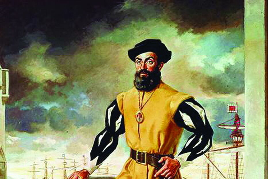 Retrato de época de Fernão de Magalhães (1480-1521) 