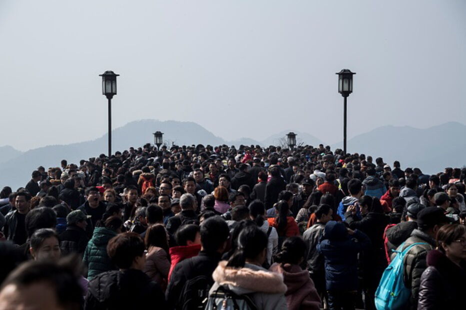 População chinesa continua a crescer