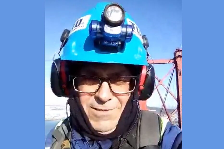 Pedro Fonseca gravou vídeo na Ponte 25 de Abril