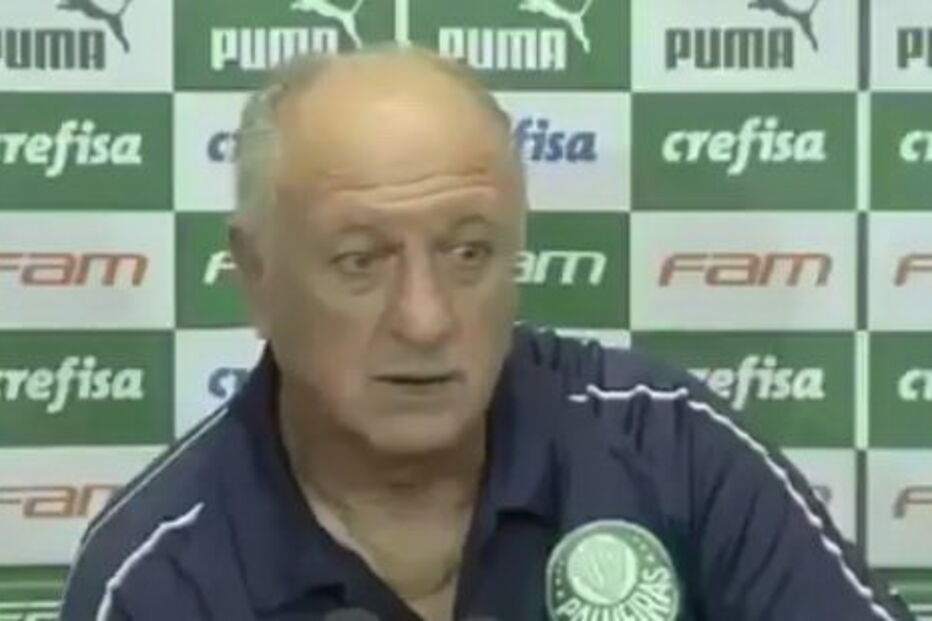 Cólica intestinal trai Luiz Felipe Scolari durante conferência de imprensa