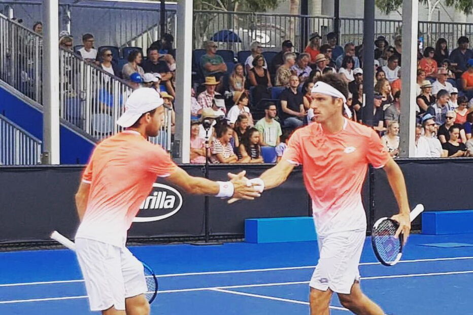 João Sousa e Leonardo Mayer no Open da Australia
