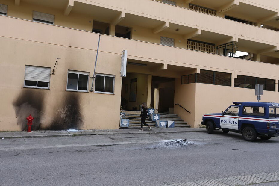 Esquadra da PSP de Setúbal atacada com cocktails molotov