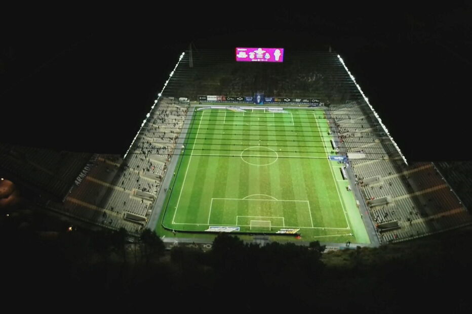 Estádio de Braga preparado para a meia-final da Taça da Liga