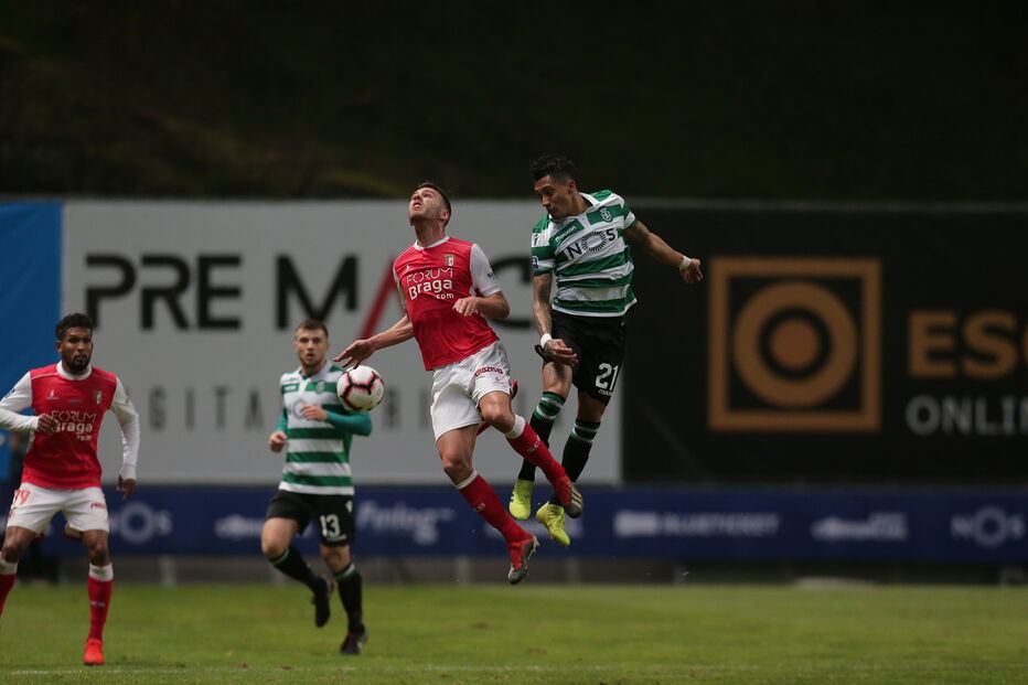  Lance do Sp. Braga - Sporting da meia final da Taça da Liga