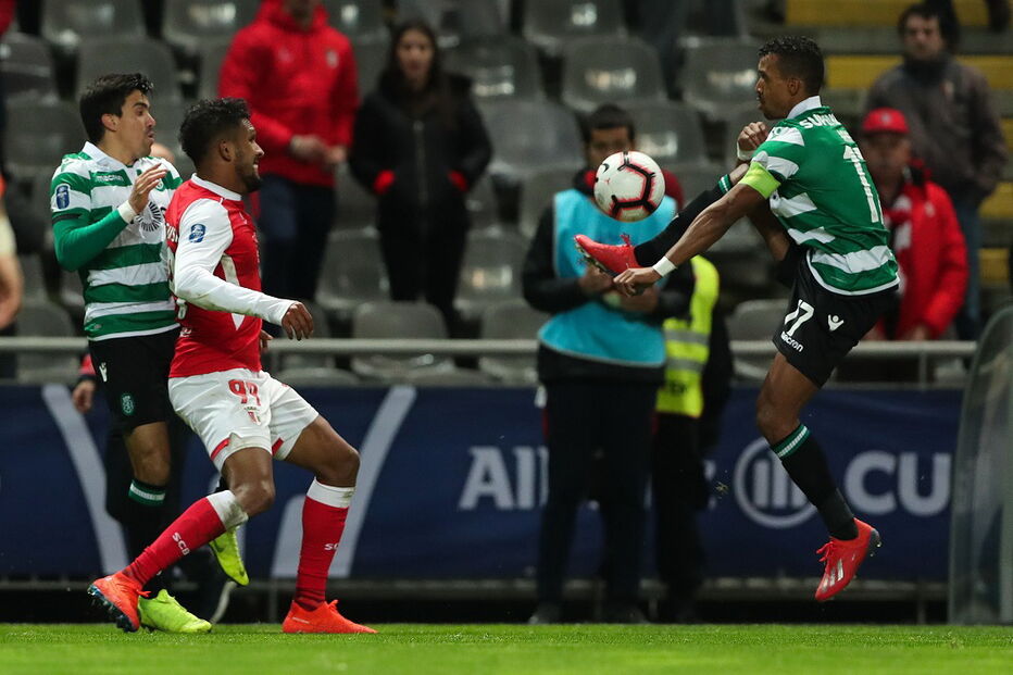  Lance do Sp. Braga - Sporting da meia final da Taça da Liga