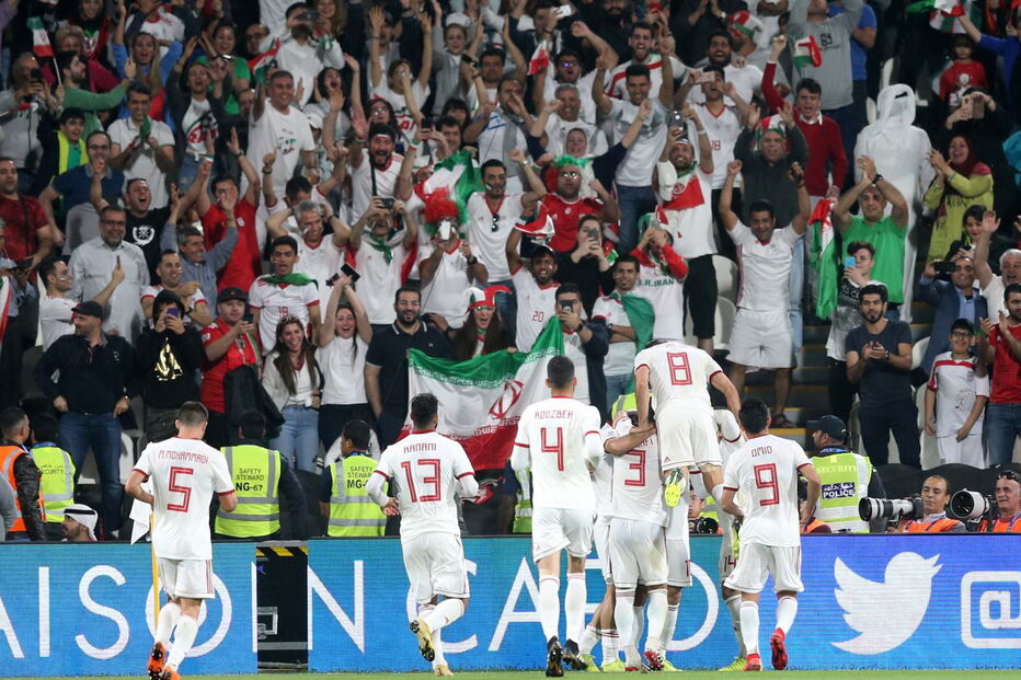 Irão celebra vitória sobre a China nos 'quartos' da Taça da Ásia