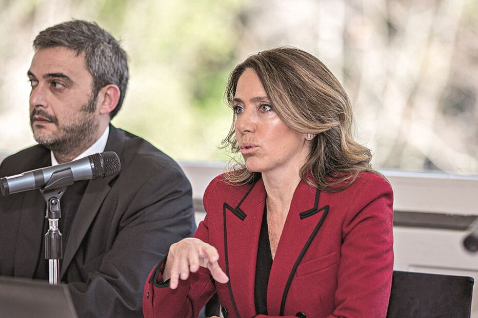 Ana Pinho, presidente do conselho de administração da Fundação de Serralves, apresentou, no Porto, a programação para este ano