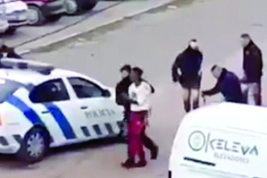 Um morador foi detido e seis outras pessoas ficaram feridas, entre elas um polícia