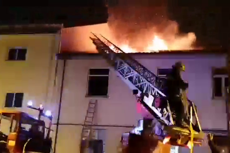 Fogo em prédio de Fafe assusta moradores