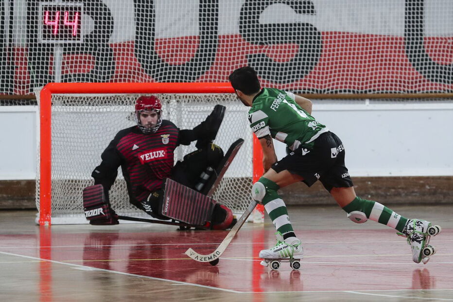 Sporting bate Benfica em Hóquei em Patins