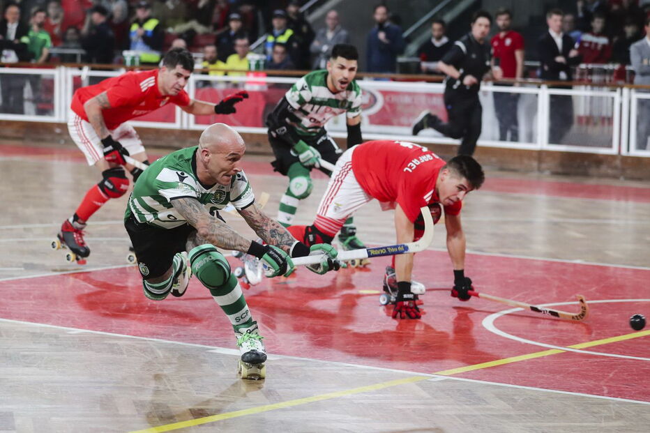 Sporting bate Benfica em Hóquei em Patins