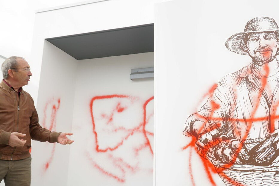 Autarca Artur Franco indignado com vandalismo em mercado de Memória, Leiria