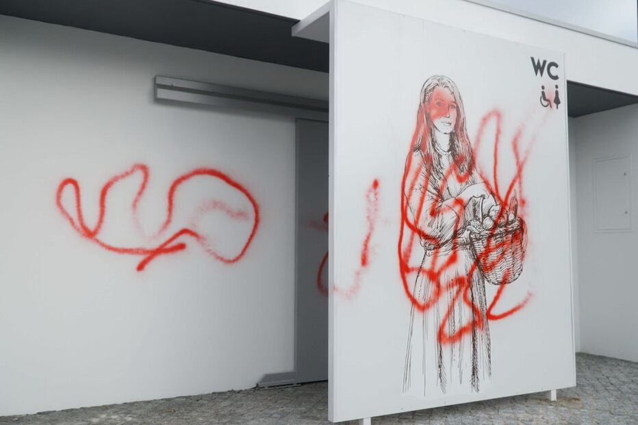 Autarca Artur Franco indignado com vandalismo em mercado de Memória, Leiria