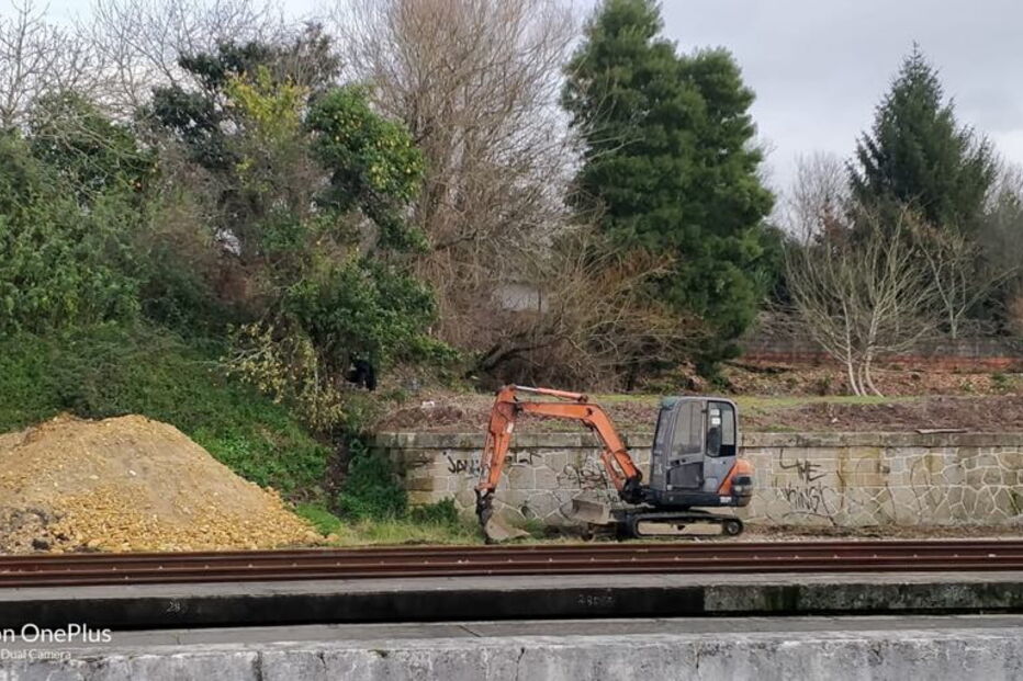 Ameaça de bomba na estação de comboios de Valença devido a mochila suspeita