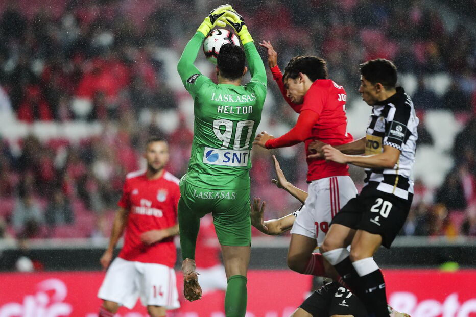 Jogo entre Benfica e Boavista para a Liga