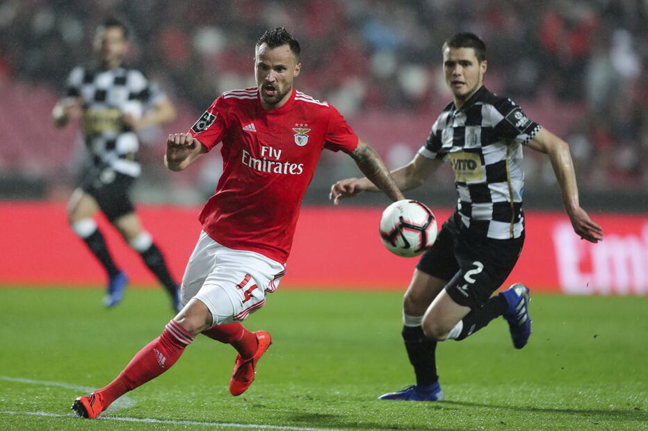 Jogo entre Benfica e Boavista para a Liga
