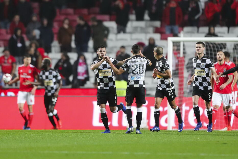 Jogo entre Benfica e Boavista para a Liga	