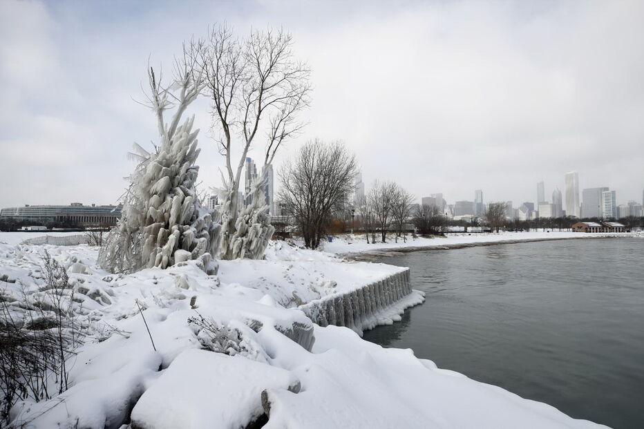 Onda de frio extremo 'congela' Estados Unidos 