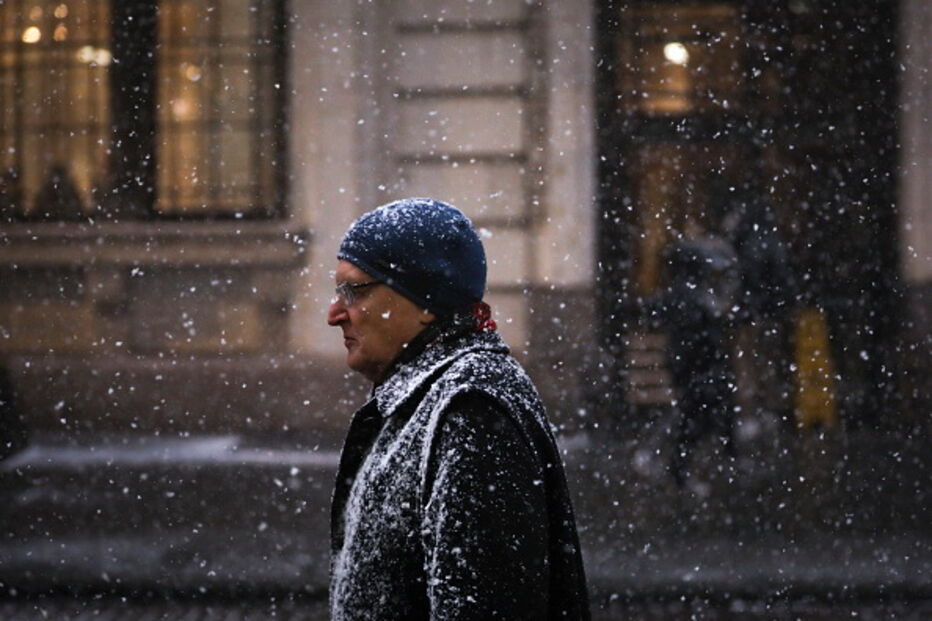 Temperaturas negativas deixam Estados Unidos da América pintados de branco