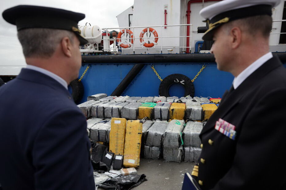 PJ apreende toneladas de cocaína em alto mar no valor de 125 milhões de euros