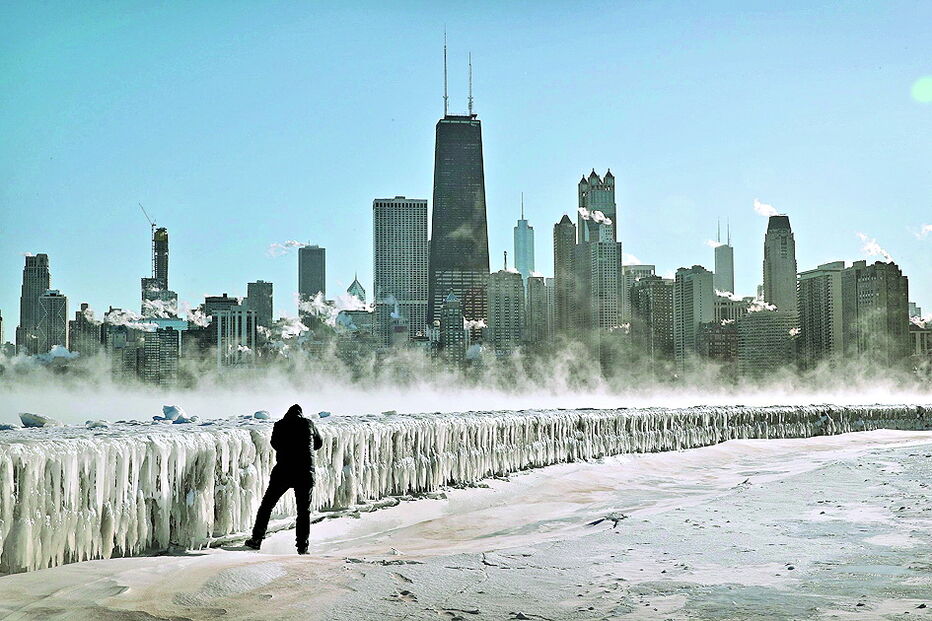 EUA têm batido recordes com os termómetros a superarem os -50 graus      
