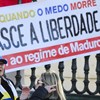 Centenas exigiram no Rossio, em Aveiro, o fim do poder de Maduro