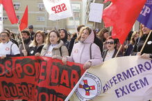 Os enfermeiros continuam a contestar as propostas do Governo e repetem-se as greves nos hospitais públicos  