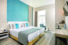 Os quartos dividem-se em seis categorias, mas o conforto é uma constante 