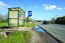 Atropelamento ocorreu junto a uma paragem de autocarro na EN125 