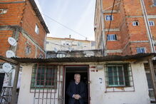 Visita de Santana Lopes ao bairro da Jamaica