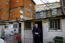 Visita de Santana Lopes ao bairro da Jamaica