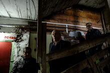 Visita de Santana Lopes ao bairro da Jamaica