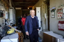 Visita de Santana Lopes ao bairro da Jamaica