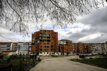 Visita de Santana Lopes ao bairro da Jamaica