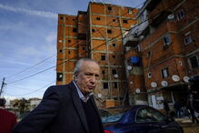 Visita de Santana Lopes ao bairro da Jamaica