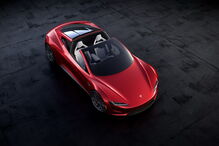 O modelo Tesla Roadster