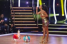 Isabel Silva no programa 'Dança com as Estrelas'