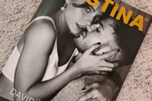 David Carreira com Carolina Carvalho na capa da revista Cristina