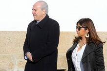 Rui Rio no funeral do pai de Pedro Passos Coelho