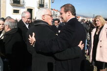  Miguel Macedo no funeral do pai de Pedro Passos Coelho