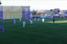 Kristian Trajceski marcou grande golo pelo Oliveira do Hospital	