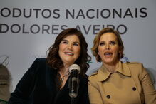 Dolores Aveiro e Cristina Ferreira