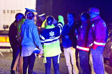 Avô e neta de 10 anos morrem em choque na A1