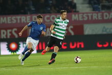 Lance do Feirense - Sporting a contar para a I Liga