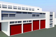 Projeto de remodelação do quartel dos bombeiros de Portimão tem nova cobertura