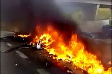 Helicóptero bate contra camião em estrada de São Paulo e faz dois mortos