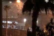 Imagens de neve em Las Vegas levam redes sociais à loucura