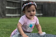 Terri Robinson e a família