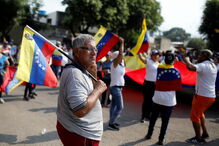 Marcha contra o governo de Nicolás Maduro marcada por alegria e esperança  